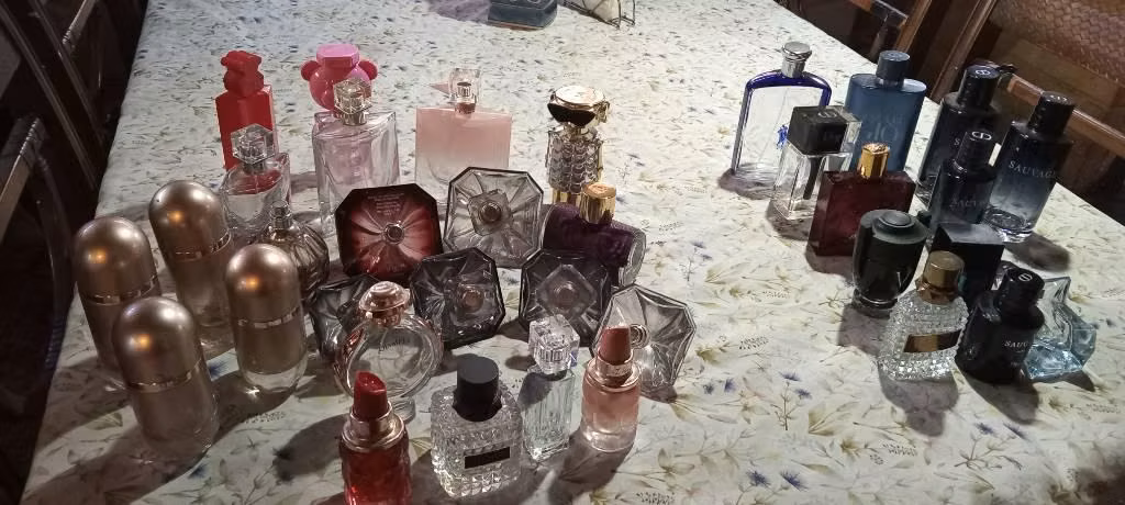 Envases de perfumes