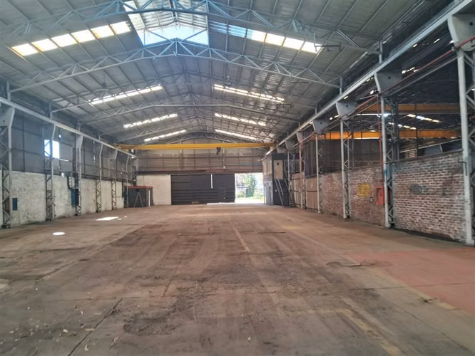 ARRIENDO GALPON INDUSTRIAL 2287M2 RUTA 5-LAMPA-LO PINTO