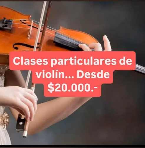 Clases particulares de violín