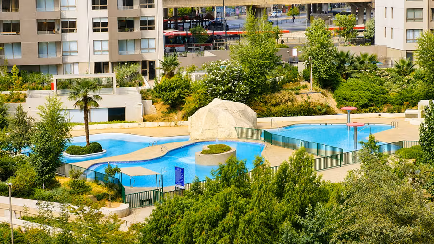 Arriendo Departamento 1 Dormitorio con Estacionamiento | Condominio Las Palmas de Macul - Imagen 16