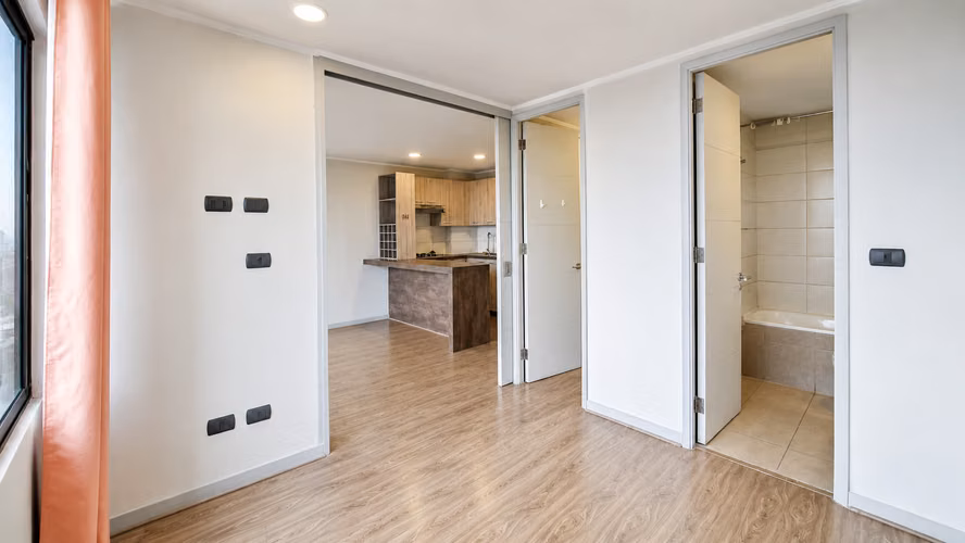 Arriendo Departamento 1 Dormitorio con Estacionamiento | Condominio Las Palmas de Macul - Imagen 5