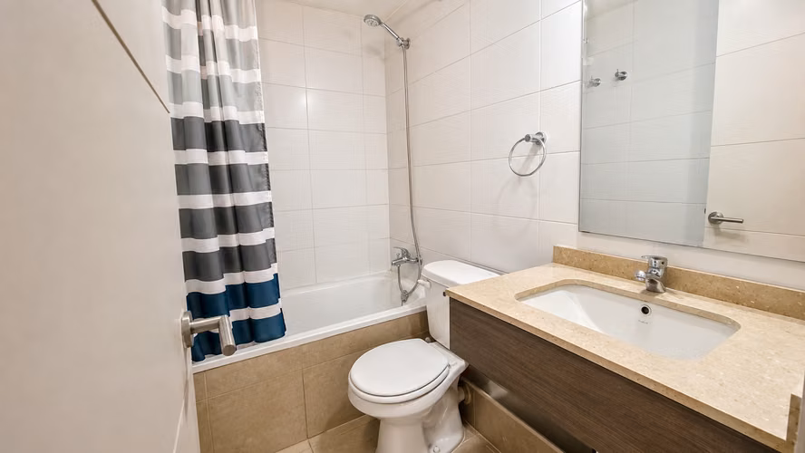 Arriendo Departamento 1 Dormitorio con Estacionamiento | Condominio Las Palmas de Macul - Imagen 8