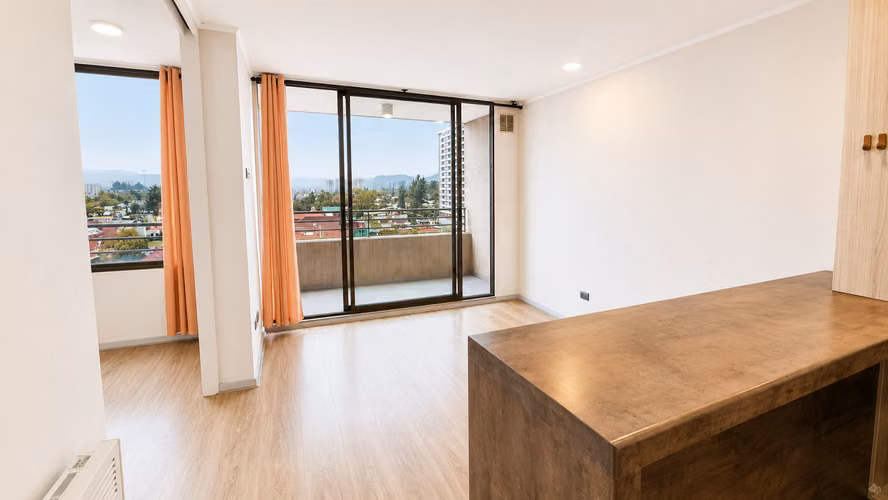 Arriendo Departamento 1 Dormitorio con Estacionamiento | Condominio Las Palmas de Macul - Imagen 4