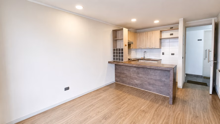Arriendo Departamento 1 Dormitorio con Estacionamiento | Condominio Las Palmas de Macul