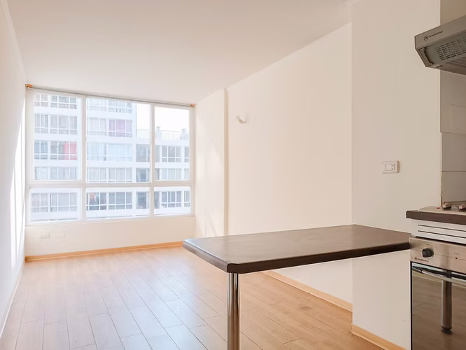 MODERNO 1D1B CON TERRAZA EN SANTIAGO