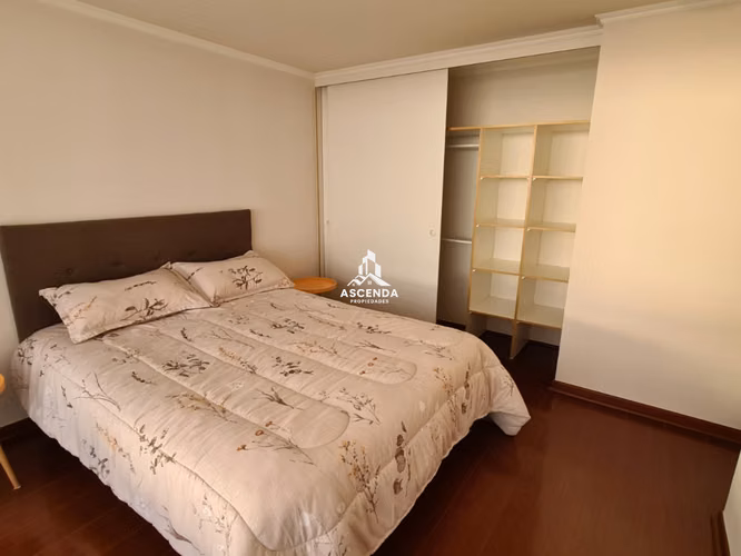 DEPARTAMENTO CON AMPLIO BALCON SEMI AMOBLADO