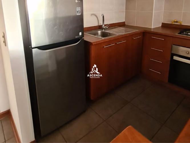 DEPARTAMENTO CON AMPLIO BALCON SEMI AMOBLADO