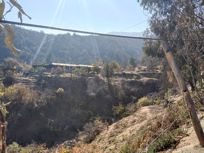 Parcela en La Vega, excelente vista, agua y luz