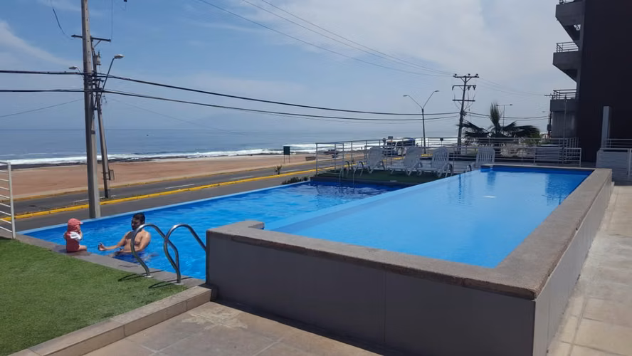 Se Arrienda Dpto. Vista al Mar, Sector Llacolen