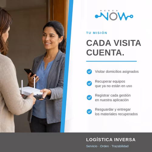 Oferta de Empleo | Ejecutivo de Retiro de Equipos en VI