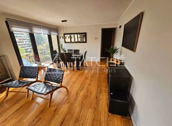4D 2B 1E FULL AMOBLADOY REMODELADO EN LAS CONDES GRAN SECTOR