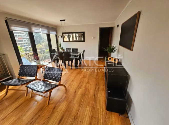 4D 2B 1E FULL AMOBLADOY REMODELADO EN LAS CONDES GRAN SECTOR