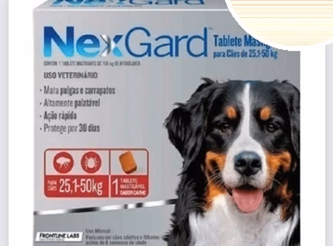 NEXGARD -ANTIPULGA Y GARRAPATAS PARA PERRITOS