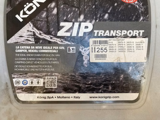 Cadenas para nieve Konig 255 - Imagen 4