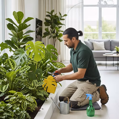 Jardinero de interior