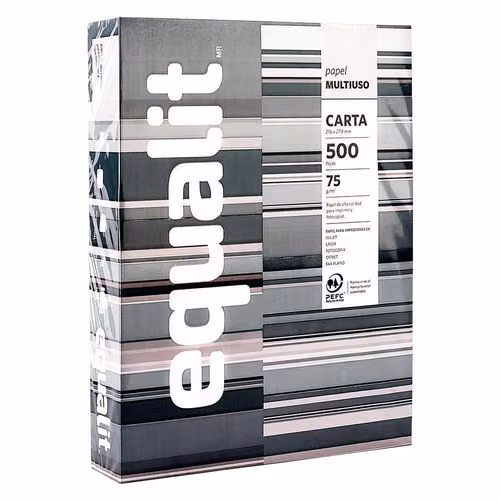 Pack de 5 resmas tamaño carta equialit - Imagen 2