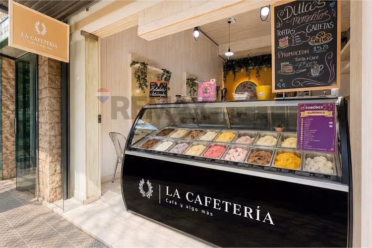 Heladería cafetería en venta