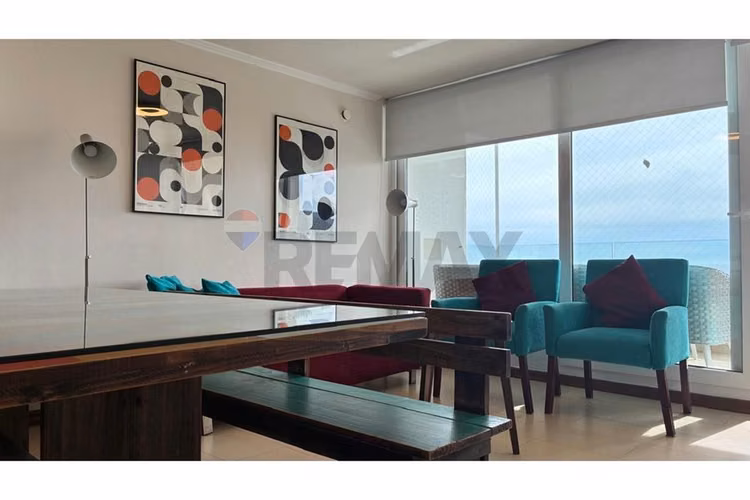 ¡vive en papudo: depto. moderno y vista al mar!