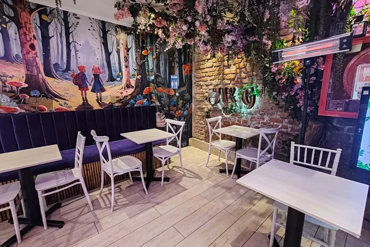 Derecho de llaves - cafetería en barrio lastarria