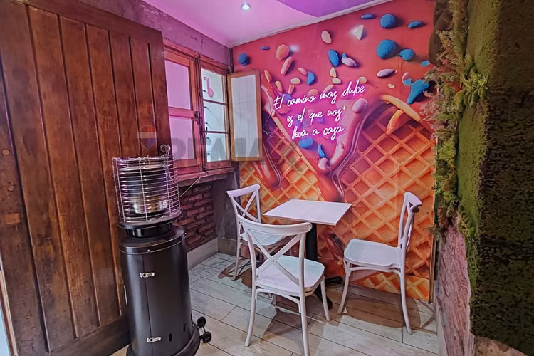 Derecho de llaves - cafetería en barrio lastarria