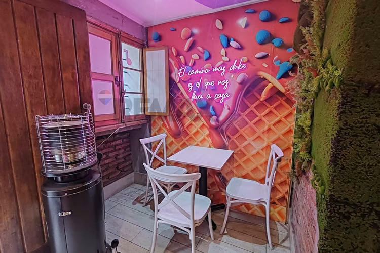 Derecho de llaves - cafetería en barrio lastarria