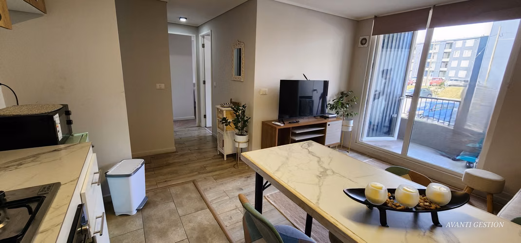DEPARTAMENTO EN ARRIENDO EN CONDOMINIO EN JARDIN AUSTRAL