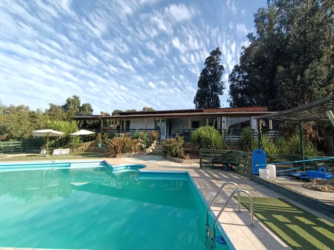 Casa 2D vista al paisaje y piscina curacavi (91975)