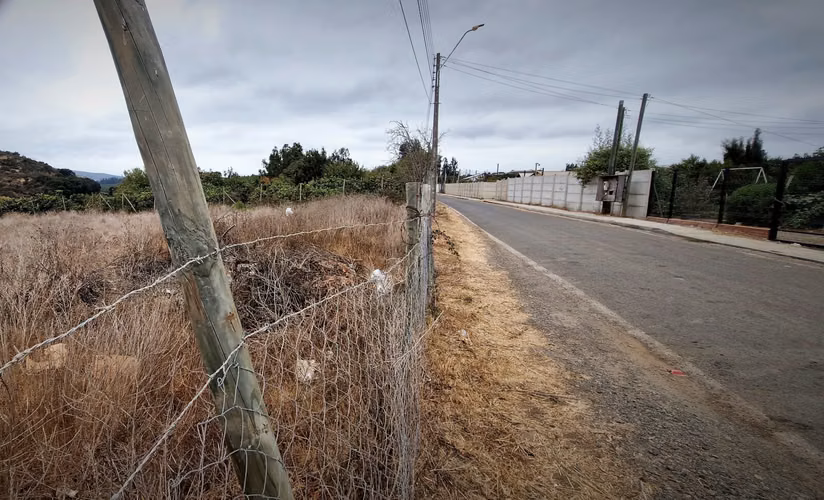 En venta parcela de 7.500 m2., en El Huape, Manzanar, Quillota. 100 M$.