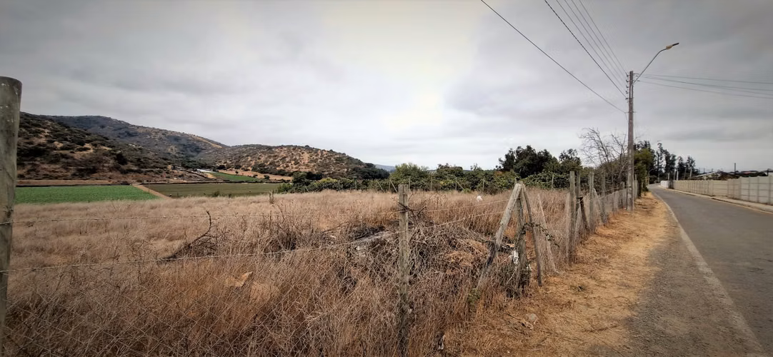 En venta parcela de 7.500 m2., en El Huape, Manzanar, Quillota. 100 M$.