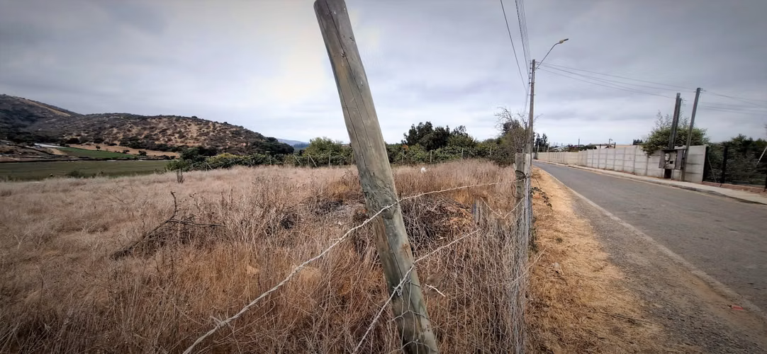 En venta parcela de 7.500 m2., en El Huape, Manzanar, Quillota. 100 M$.