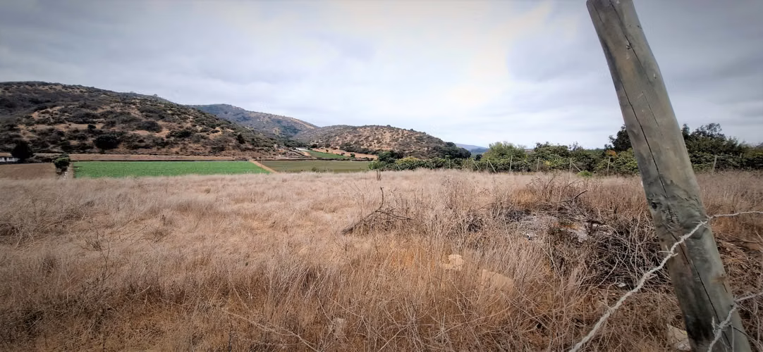 En venta parcela de 7.500 m2., en El Huape, Manzanar, Quillota. 100 M$.