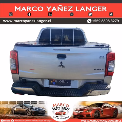 MITSUBISHI L-200 WORK CR 2.4 / AÑO 2019 / USO ESCLUSIVO  PARTICULAR / 158.513 KILOMETROS / NUNCA MINERA