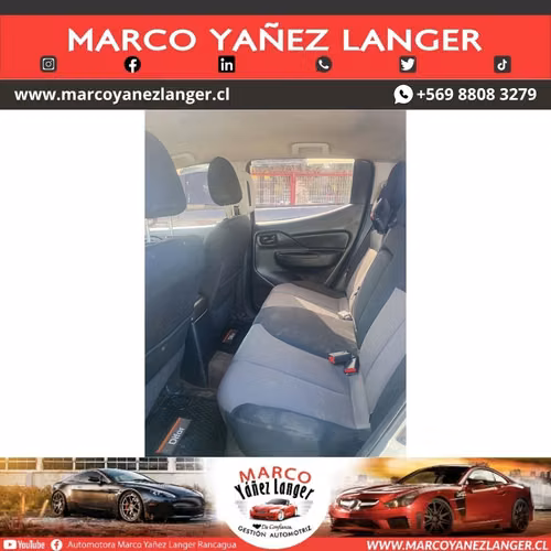 MITSUBISHI L-200 WORK CR 2.4 / AÑO 2019 / USO ESCLUSIVO  PARTICULAR / 158.513 KILOMETROS / NUNCA MINERA