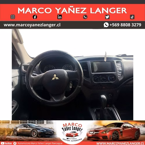 MITSUBISHI L-200 WORK CR 2.4 / AÑO 2019 / USO ESCLUSIVO  PARTICULAR / 158.513 KILOMETROS / NUNCA MINERA