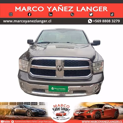 DODGE NEW RAM 1500 SLT 4X4 3.6 AUT / EXCELENTE ESTADO
