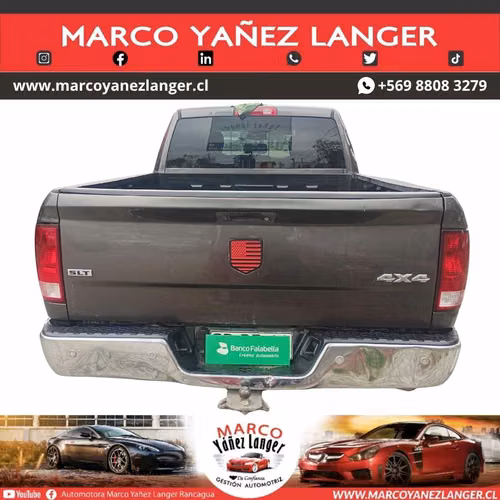 DODGE NEW RAM 1500 SLT 4X4 3.6 AUT / EXCELENTE ESTADO