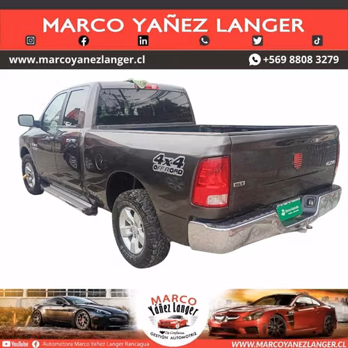 DODGE NEW RAM 1500 SLT 4X4 3.6 AUT / EXCELENTE ESTADO