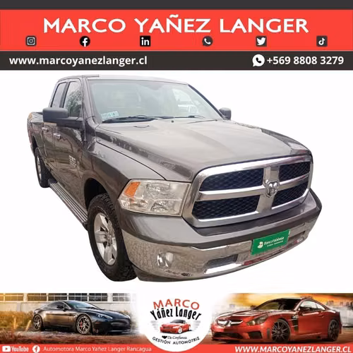 DODGE NEW RAM 1500 SLT 4X4 3.6 AUT / EXCELENTE ESTADO