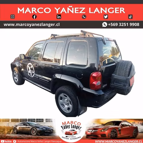 JEEP NEW CHEROKEE SPORT 3.7cc / AÑO 2007 / 4X4 / TOP DE LINEA - Imagen 8