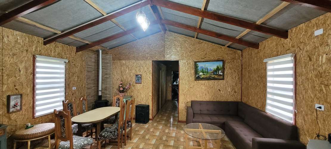 PARCELA 1 ha CON 2 CASAS 200 m2, QUINCHO, SAUNA Y TINAJA – El Liuco, Gorbea