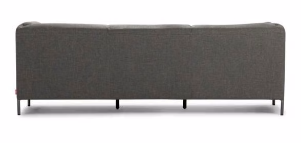  SOFÁ ROSEN BALHAM 3 CUERPOS — TELA GRIS