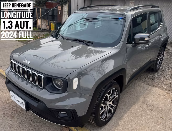 JEEP RENEGADE LONGITUDE 1.3 AUT. FULL 2024
