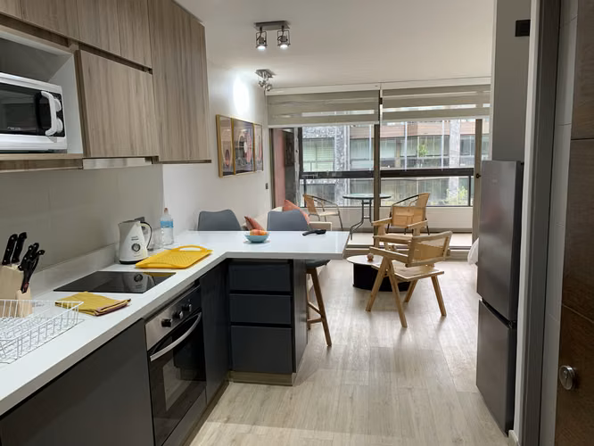 Departamento Estudio Año Corrido Arrienda Dueño Condominio Privado