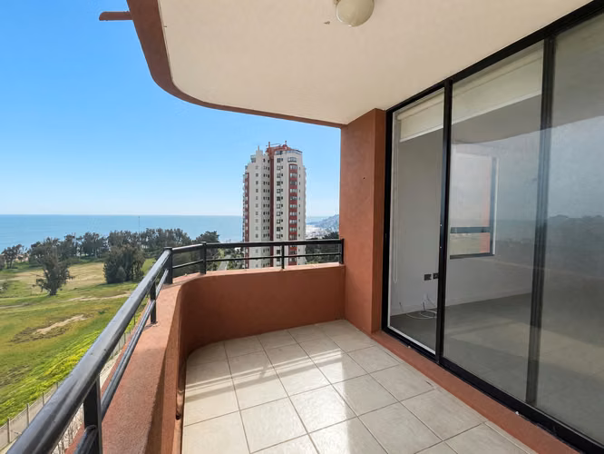 Departamento 3D/2B con terraza y vista despejada - Reñaca