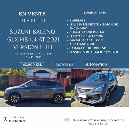 Vendo suzuki baleno