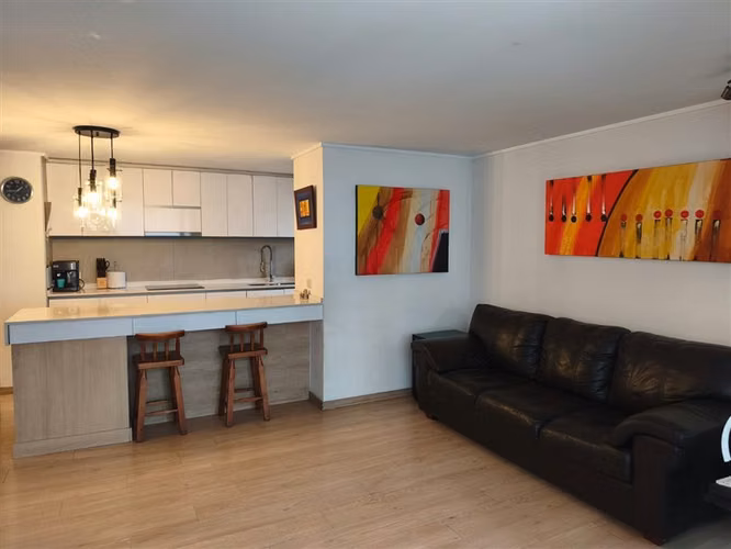 Increible departamento en Providencia 3/2