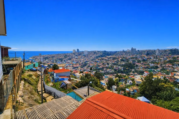 Casa en Arriendo en Cerro Merced Valparaíso – Vista Panorámica