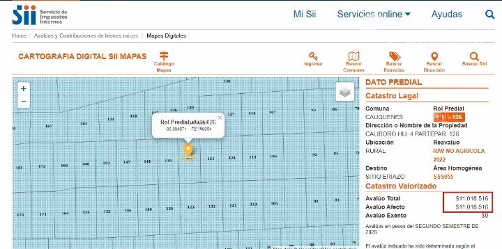 VENTA DE PARCELA RUTA LOS CONQUISTADORES CALIBORO CAUQUENES - Imagen 13