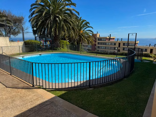 Arriendo precioso depto. 3 d vista panorámica