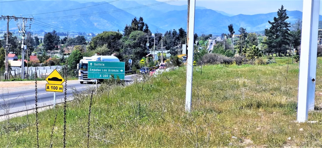 Venta de terreno plano, COMERCIAL, de 8.057 m2.,  en Tabolango, Limache. 4.594 UF. - Imagen 1